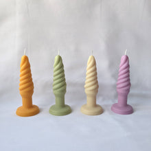 Load image into Gallery viewer, Spiral Butt Plug Sex Toy Candle
